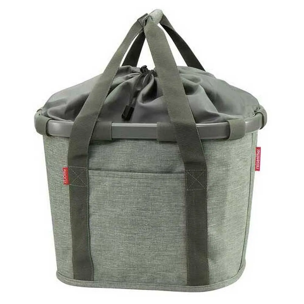 Klickfix Bikebasket Twist Framkorg 15l, Sage green, One Size Klickfix Bikebasket Twist Framkorg 15l, Sage green, One Size
