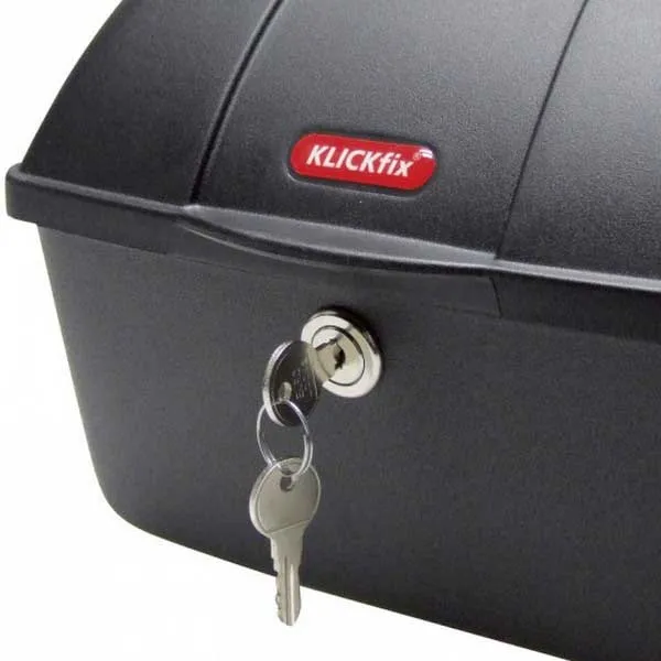 Klickfix Box Uniklip 2 Bakre Korg 12l, Black, One Size