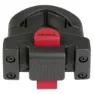 Klickfix Caddy E-scooter Väskfäste, Black / red, One Size