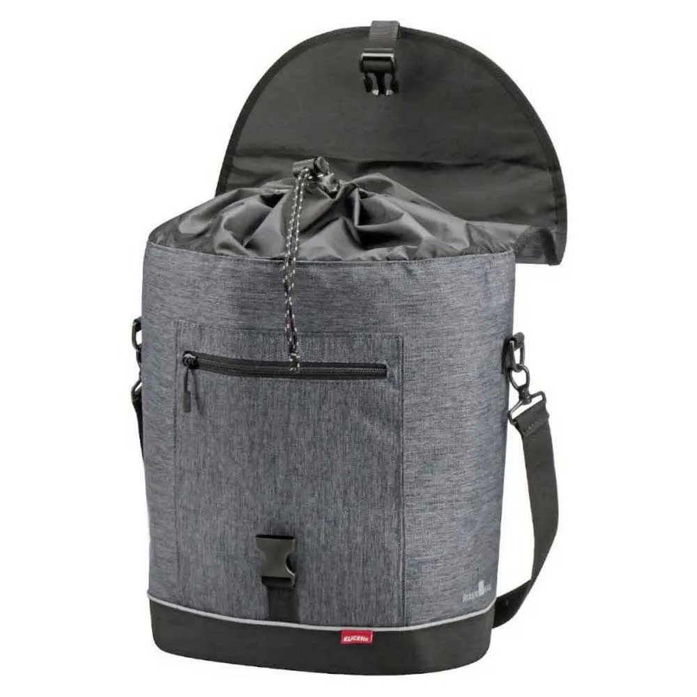 Klickfix Cita 2 Sidoväska 18l, Grey, One Size