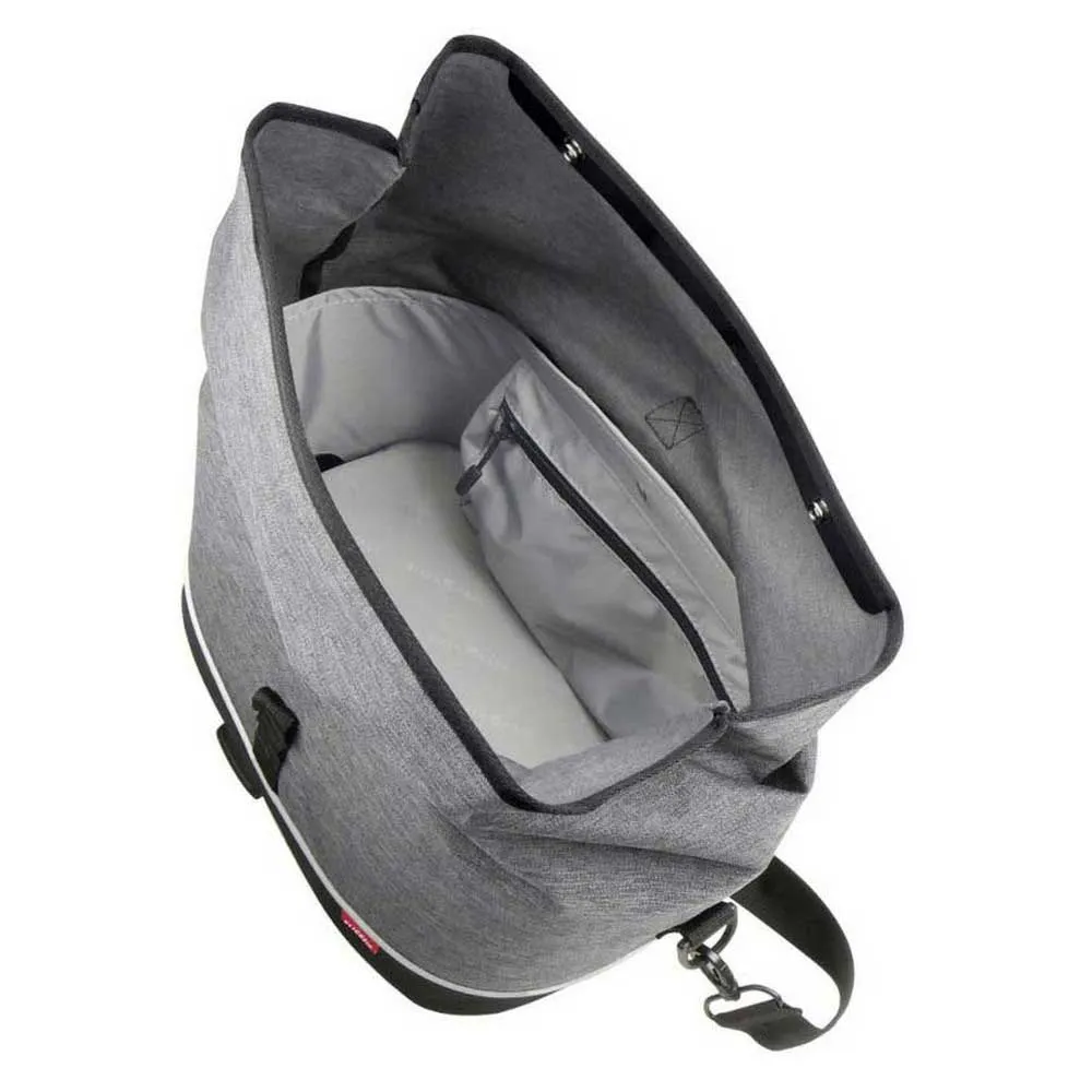 Klickfix City Racktime Snap It Cykelväska 18l, Black / grey, One Size Klickfix City Racktime Snap It Cykelväska 18l, Black / grey, One Size