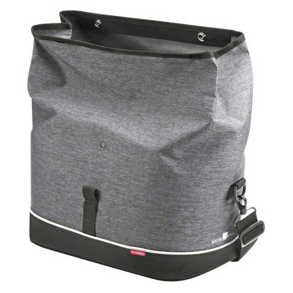 Klickfix City Racktime Snap It Cykelväska 18l, Black / grey, One Size Klickfix City Racktime Snap It Cykelväska 18l, Black / grey, One Size