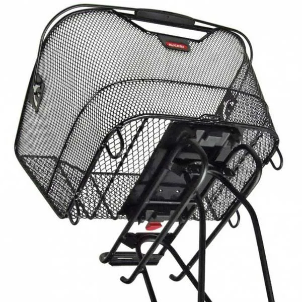 Klickfix Citymax 2 Racktime Sanp It Bakre Korg 24l, Black, One Size