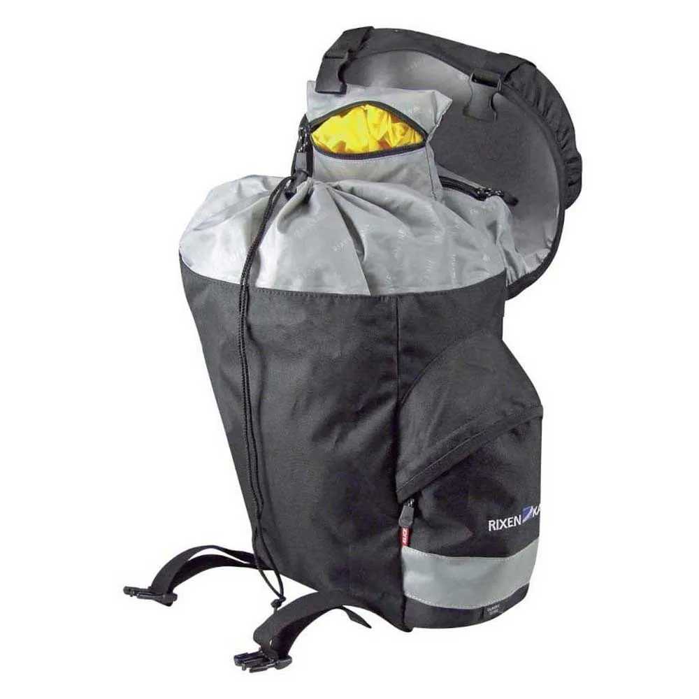 Klickfix Classic Sidoväskor 21l, Black / grey, One Size