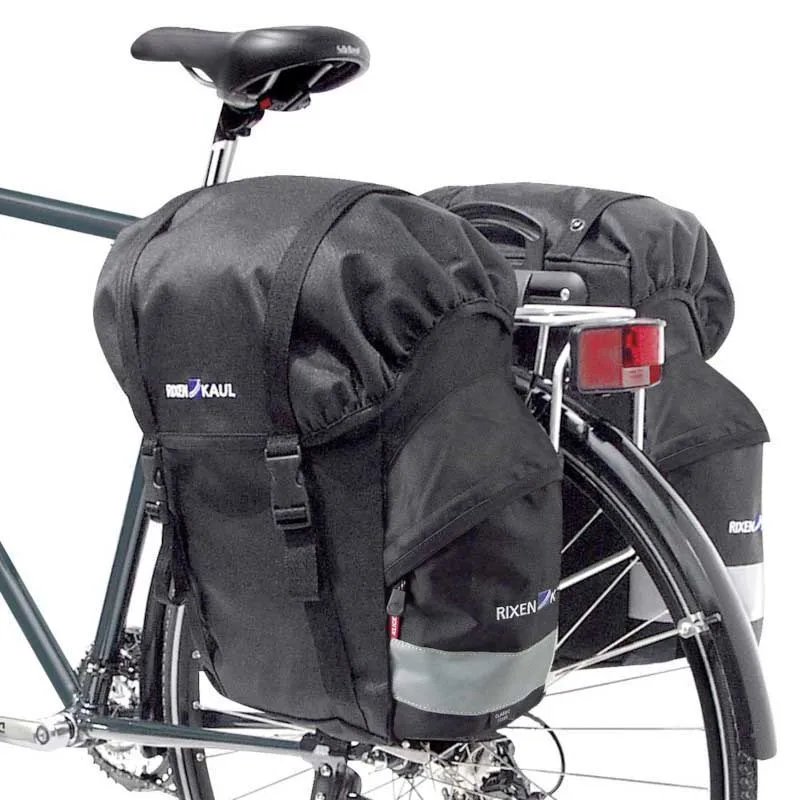 Klickfix Classic Sidoväskor 21l, Black / grey, One Size