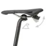 Klickfix Contour Evo Light Adj Sadeltaske 2l, Black, One Size