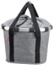 Klickfix cykelkorg för front twist silver, Silver, One Size