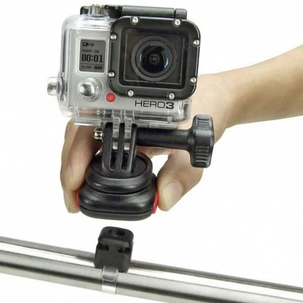 Klickfix Gopro Kameramontering, Black, One Size