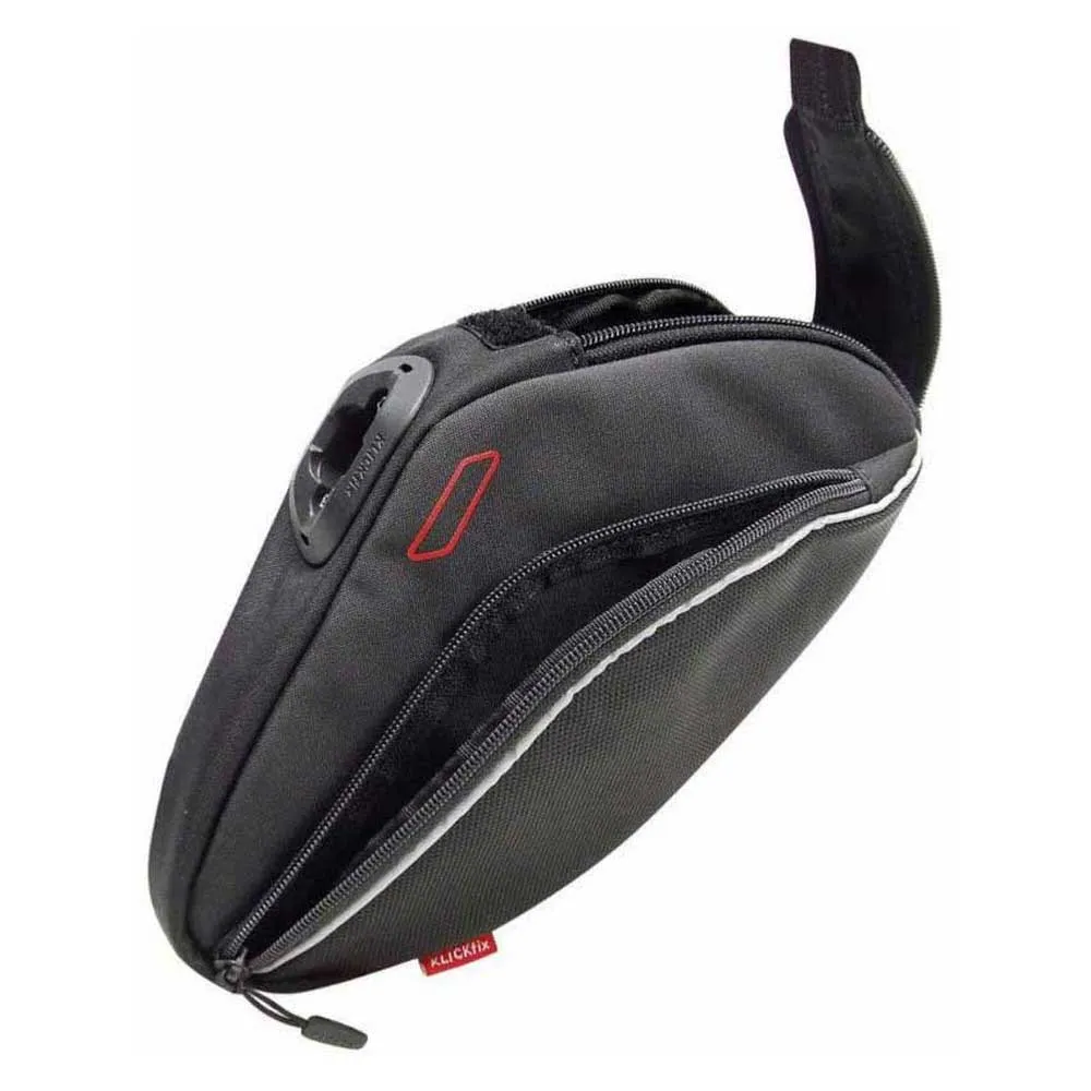 Klickfix Integra Xl Sadeltaske 1.5l, Black, One Size
