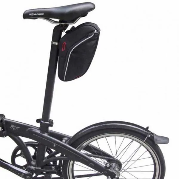 Klickfix Integra Xl Sadeltaske 1.5l, Black, One Size