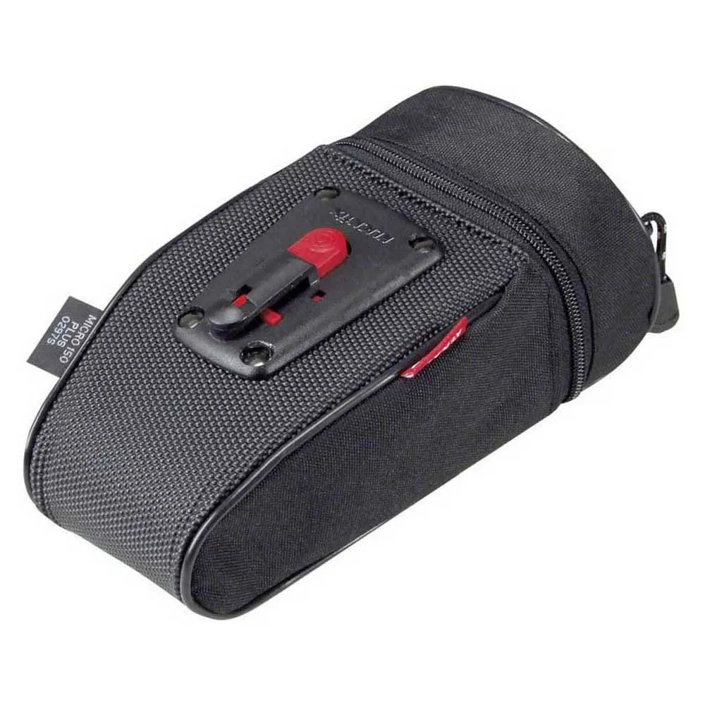 Klickfix Micro 150 Plus Sadeltaske 1.1l, Black, One Size