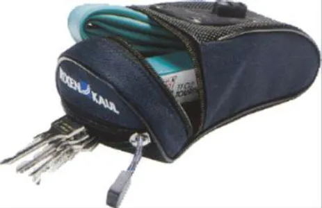 Klickfix Micro80 sadelväska, Black, One Size