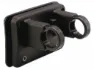 Klickfix monteringsbeslag till fastmontering av korg, Black, 22-26mm