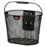Klickfix Oval Plus Framkorg 18l, Black, One Size