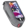 Klickfix Phone Wp Ramväska 1l, Grey, One Size