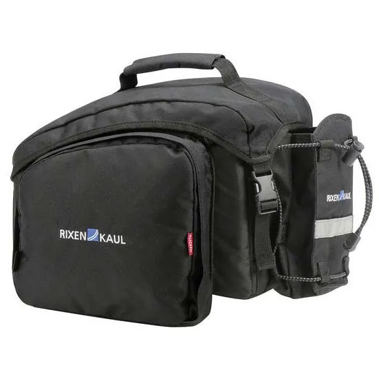 Klickfix Rackpack 1+ Uniklip 2 13-18l Cykelväska, Black, One Size
