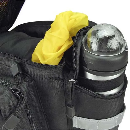 Klickfix Rackpack 2 Uniklip 2 10l Cykelväska, Black, One Size