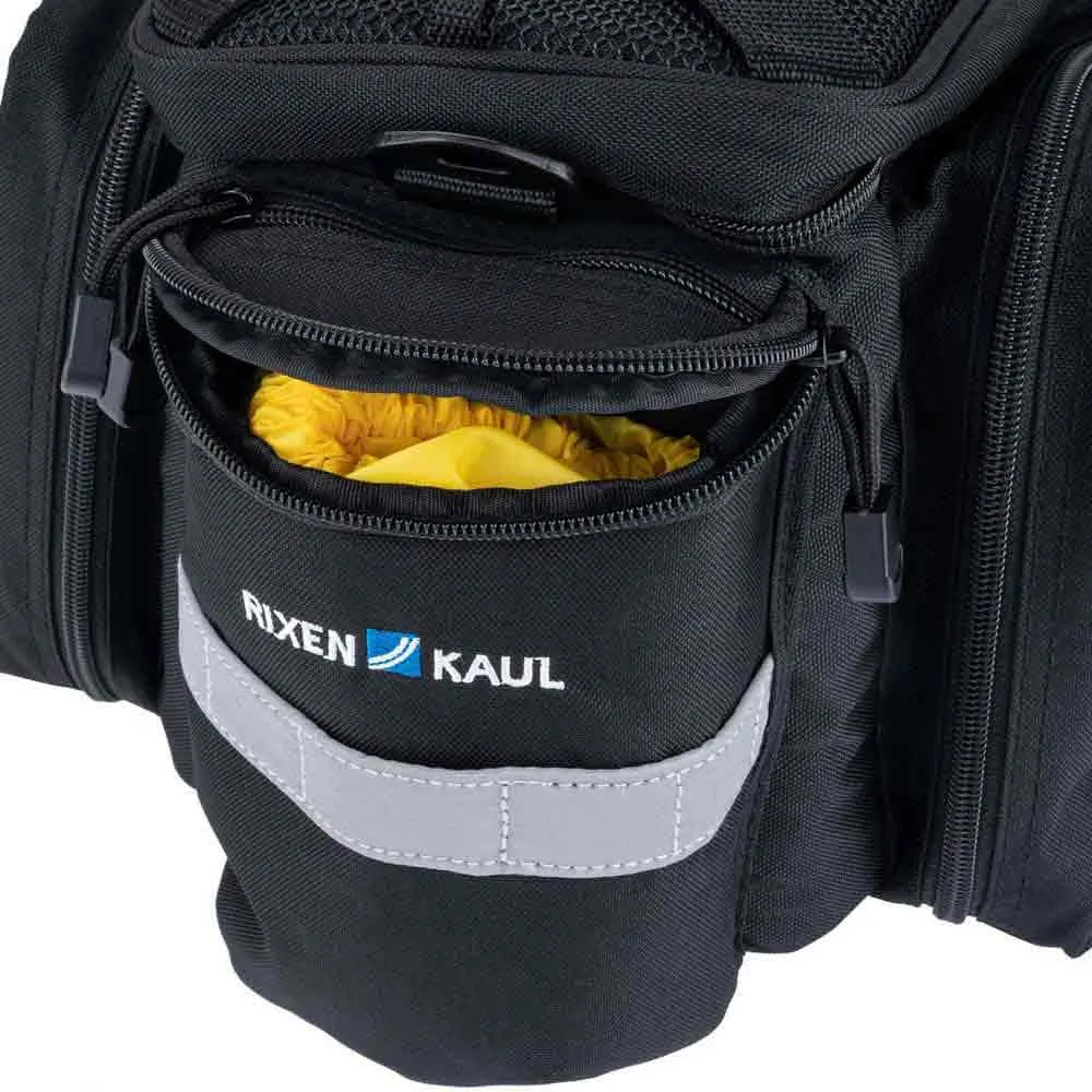 Klickfix Rackpack 2+ Uniklip 2 Cykelväska 12-16l, Black, One Size
