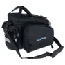 Klickfix Rackpack 2+ Uniklip 2 Cykelväska 12-16l, Black, One Size