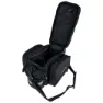Klickfix Rackpack 2+ Uniklip 2 Cykelväska 12-16l, Black, One Size