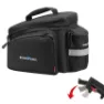 Klickfix Rackpack 2 Uniklip Cykelväska 10l, Black, One Size