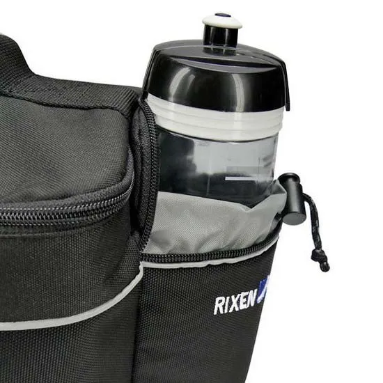 Klickfix Rackpack Light Uniklip 2 8l Cykelväska, Black, One Size