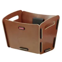 Klickfix Radkiste Natural Wood Korg 10l