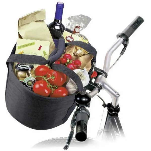 Klickfix Shopper Comfort Framkorg 24l, Black, One Size
