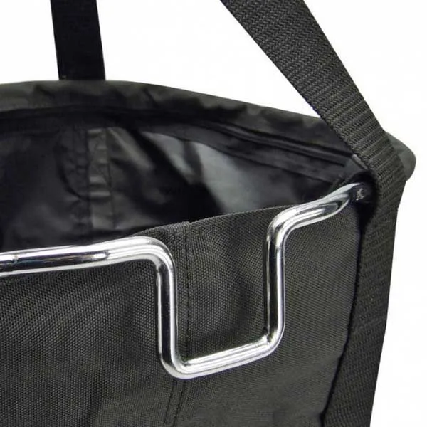Klickfix Shopper Comfort Framkorg 24l, Black, One Size
