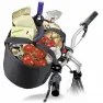 Klickfix Shopper Comfort Framkorg 24l, Black, One Size