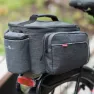 Klickfix Sport Racktime K0269ragr Cykelväska 12l, Grey, One Size