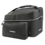Klickfix Touring Racktime Snap It Cykelväska 20l, Black, One Size