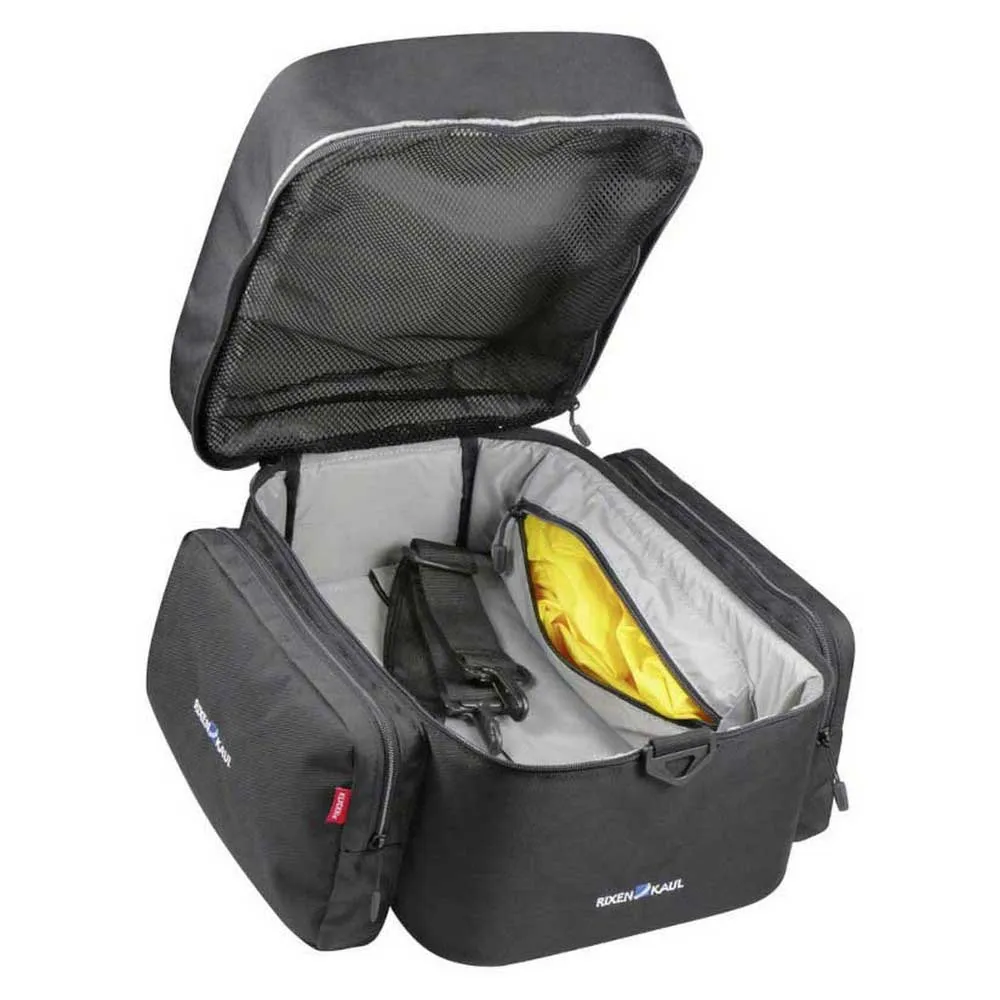 Klickfix Touring Racktime Snap It Cykelväska 20l, Black, One Size