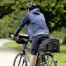 Klickfix Touring Racktime Snap It Cykelväska 20l, Black, One Size