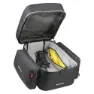 Klickfix Touring Racktime Snap It Cykelväska 20l, Black, One Size