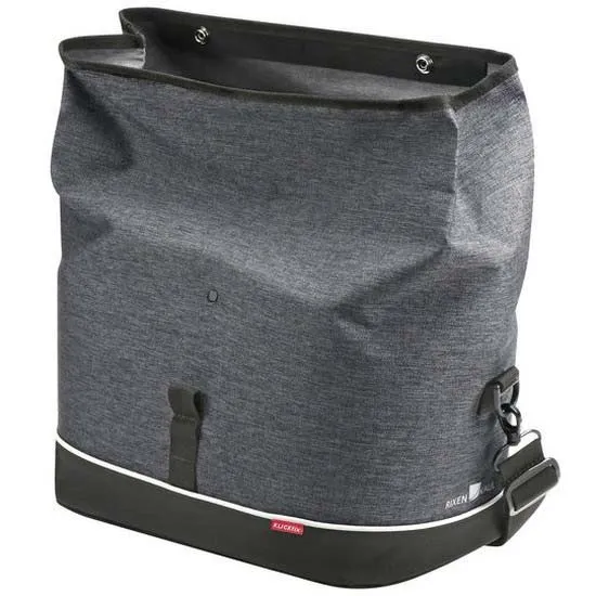 Klickfix Uniklip Cykelväska 8l, Grey, One Size