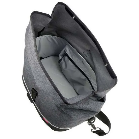 Klickfix Uniklip Cykelväska 8l, Grey, One Size