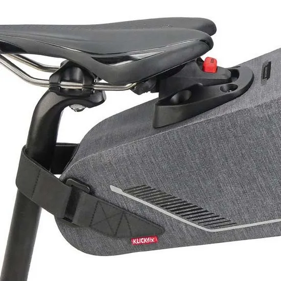 Klickfix X Compact Wp 4.5-6.5l Sadeltaske, Grey, One Size Klickfix X Compact Wp 4.5-6.5l Sadeltaske, Grey, One Size