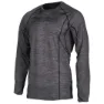 Klim Aggressor 1.0 Långärmad Baslager, Black heather