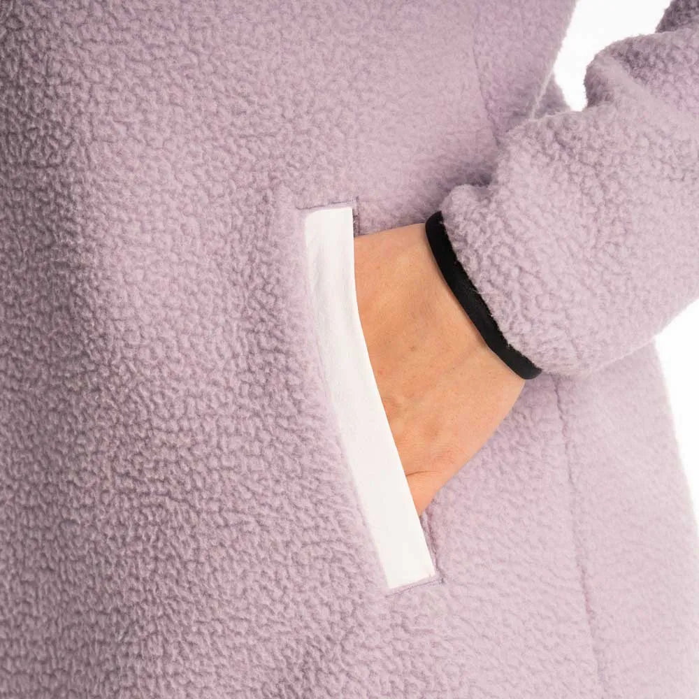 Klim High Pile Fleece Med Halv Dragkedja