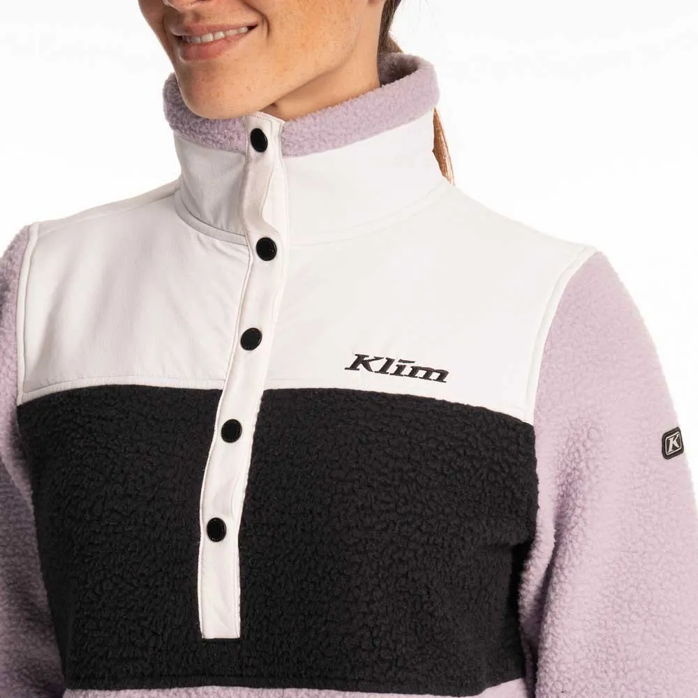 Klim High Pile Fleece Med Halv Dragkedja