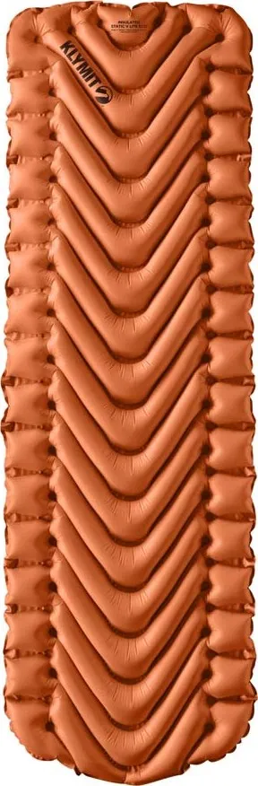 Klymit Insulated Static V Lite Eco Sleeping Pad, Orange Klymit Insulated Static V Lite Eco Sleeping Pad, Orange