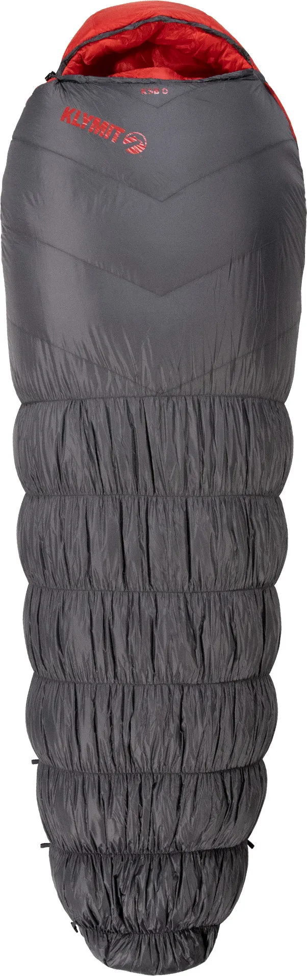Klymit Ksb 0 Sleeping Bag, Orange/Grey Klymit Ksb 0 Sleeping Bag, Orange/Grey