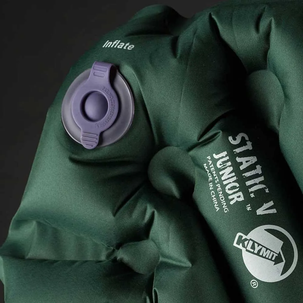 Klymit Static V Short Uppblåsbar Madrass, Green