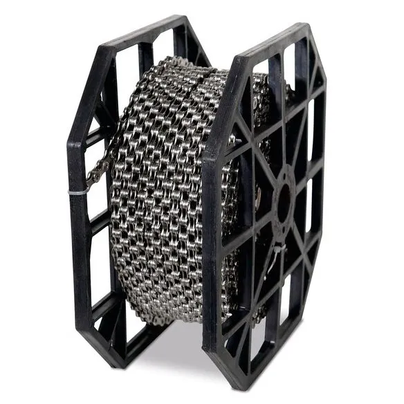 KMC 12s Kedja, Silver / black, 50 Meters