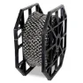 KMC 12s Kedja, Silver / black, 50 Meters