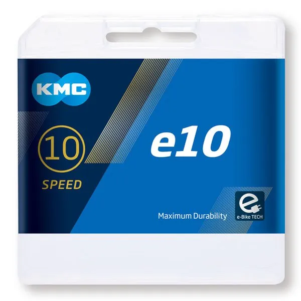 KMC E10 E-bike Kedja, Silver, 138 Links
