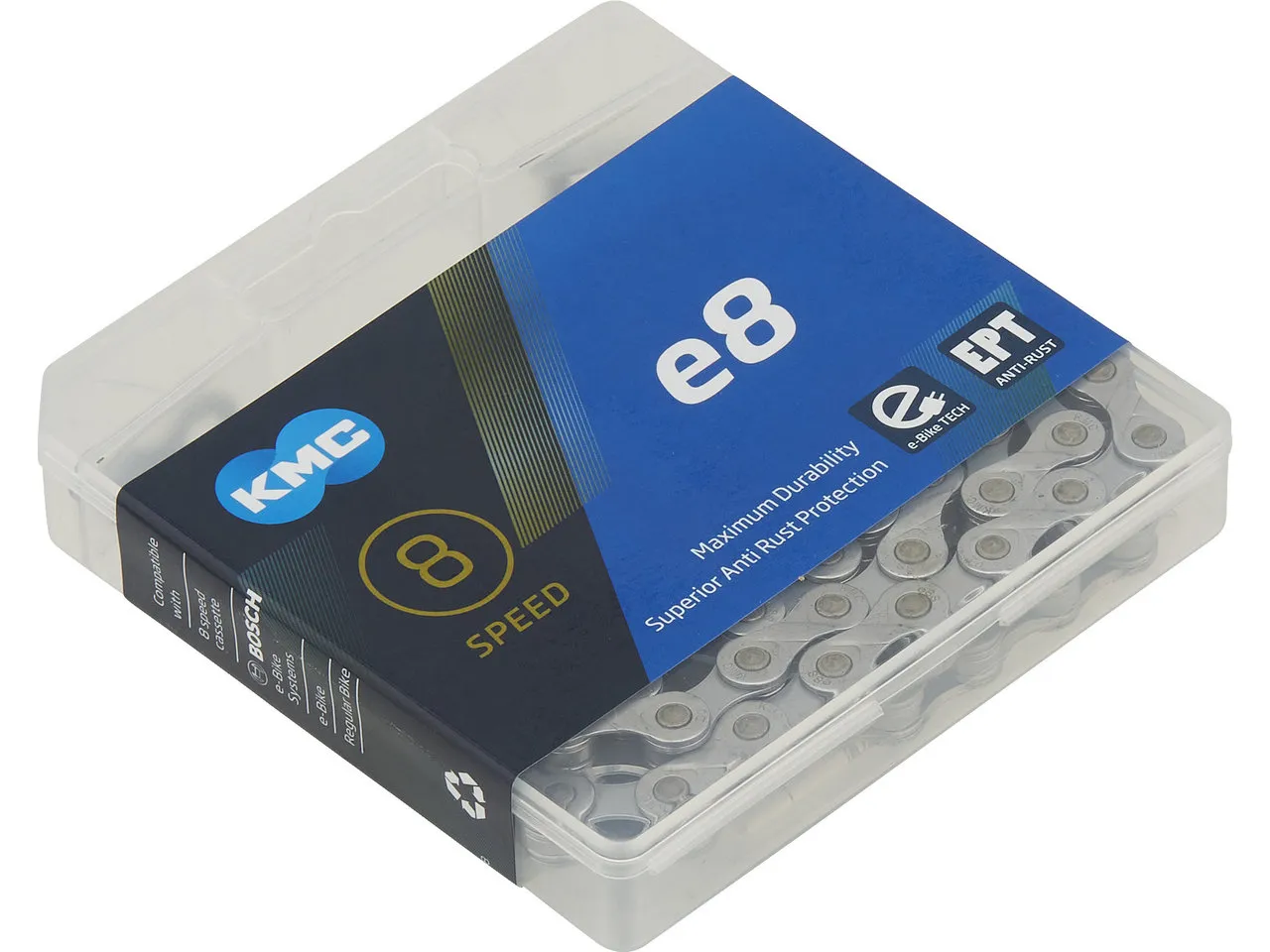 KMC e8 EPT E-Bike Kette 6-/7-/8-fach KMC e8 EPT E-Bike Kette 6-/7-/8-fach