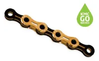 KMC X11SL Ti-N Gold/Black Waxed Kedja KMC X11SL Ti-N Gold/Black Waxed Kedja
