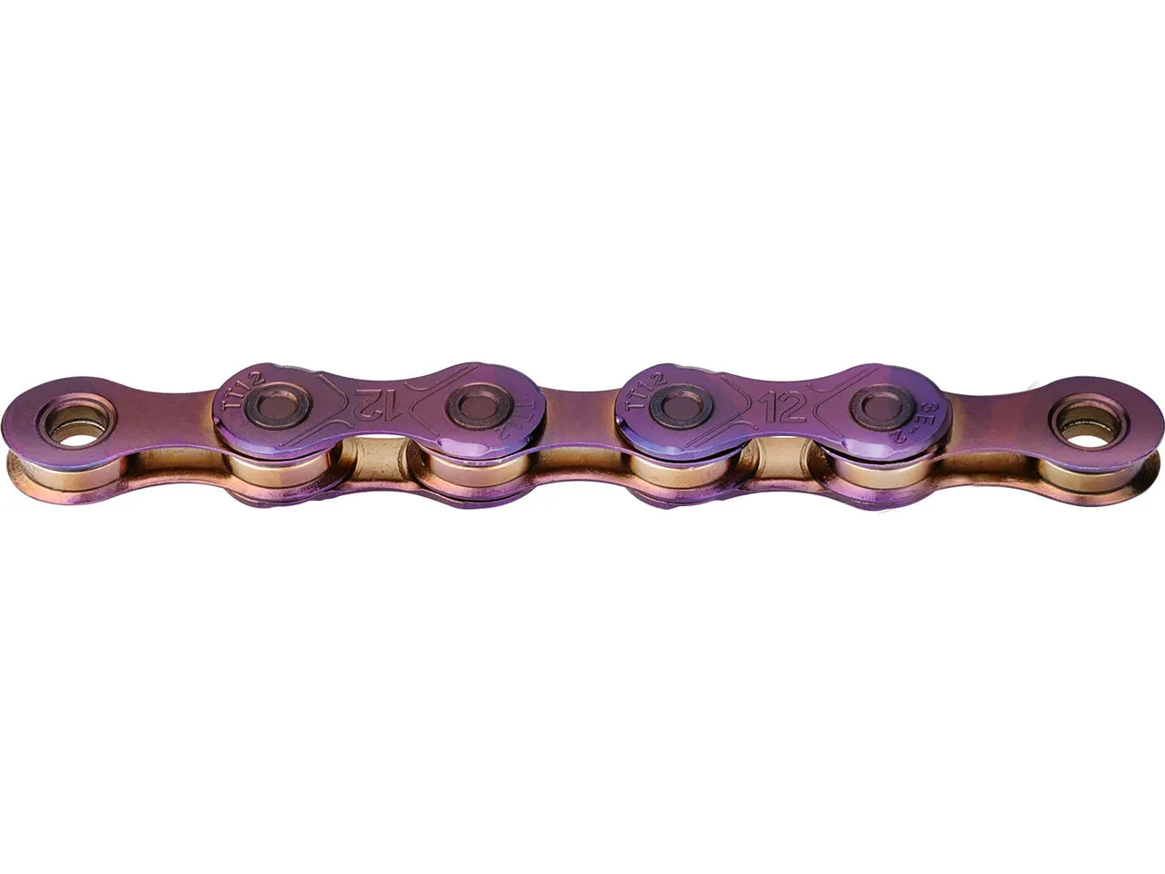 KMC X12 Waxed Kette 12-fach, Neo chrome, 126 Links, 12s